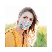 Easy Diamond Reusable Mask Touches of Pink Linen Medium
