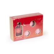 Elysium Spa Berry Bliss 4pc Gift Set100ml Red Berry Fizz Reed Diffuser, 3 x 50g Jasmine &amp; Cashmere Bath Bombs image
