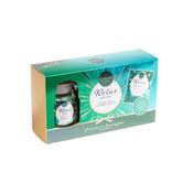 Elysium Spa Relax 3pc Gift Set85g Candle, 200g Bath Salts, 50g Jasmine &amp; Eucalyptus Bath Bomb image
