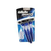 Gillette Mach 3 Manual Disposable Razors 3's7012 image