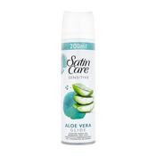Gillette Satin Care Sensitive Shave Gel 200ml image