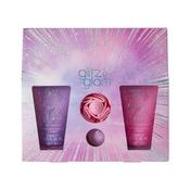 Glitz &amp; Glam Glimmer Gift Set110ml Body Wash, 110ml Body Lotion, 80g Bath Fizzer, Shower Flower