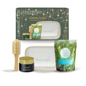 Green Angel Sole Serenity Gift Set50ml Foot Cream, 250g Bath Salts, Pumice Stone, Bag image
