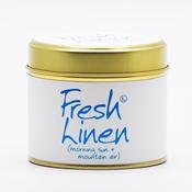 Lily Flame Fresh Linen Tin 240G