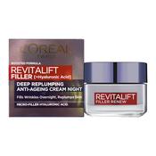 Loreal Revitalift Filler Replumping Night Cream 50ml image