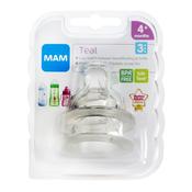 MAM Fast Flow Level 3 Twin Pack Teats 4+ Months image