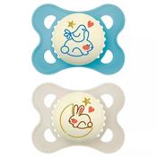 MAM Original Night Twin Pack Soother 2-6 Months image