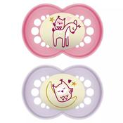 MAM Original Night Twin Pack Soother 6+ Months image