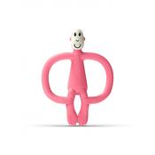 Matchstick Monkey Teether Monkey Pink