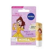 Nivea Disney Belle Vanilla Cupcake Lip Balm image