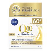 Nivea Q10 Power 60+ Day Cream Spf15 50ml image