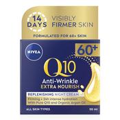 Nivea Q10 Power 60+ Night Cream 50ml image
