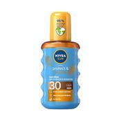Nivea Sun Protect &amp; Bronze Tan Activating Protecting Oil Spf30 200ml image