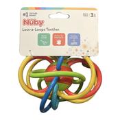 Nuby Lots A Loops Teether 3 Months + image