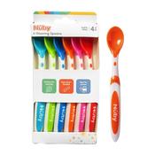 Nuby Weaning Spoons 6pk 4 Months +