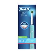 Oral B Pro 1 600 Cross Action Turquoise Design Electric Toothbrush image