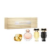 P0813 Paco Rabanne 4pc Miniature Gift Set5ml Lady Million Edp, 6ml Olympea Edp, 4ml Fame Edp, 4ml Fame Parfum image