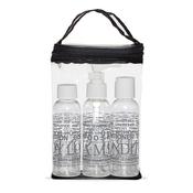 Safe &amp; Sound Printed 3pc Travel Bottle Set image