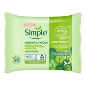 Simple Kind To Skin Biodegradable Cleansing Wipes 25's image