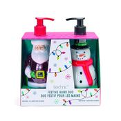 Technic Christmas Festive Hand Duo 300ml Santa Hand Wash, 300ml Snowman Hand Lotion image