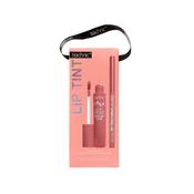 Technic Lip Tint Stocking Filler Gift Set3.5ml Once Bitten Lip Tint, Retractable Lip Liner image