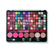 Technic Wow Factor105 x 0.5g Eyeshadows, 7 x 0.8g Lip Glosses, 3 x 2g Blushers, 2 x 2g Bronzing Powders, 2g Face Powder, 2g Highlighting Powder, 2 x Double Ended Applicators, 2 x Lip Brushes, Powder Brush image
