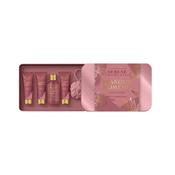 The Indulgent Bathing Co. Serene Moments Tranquil Moments Collection Gift Set50ml Peony &amp; Pear Shower Cream, 50ml Peony &amp; Pear Bath Foam, 50ml Peony &amp; Pear Shower Scrub, 50ml Peony &amp; Pear Body Lotion, Luxury Shower Puff2026