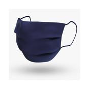 Toscana Pleated Reusable Mask Navy Blue - Medium