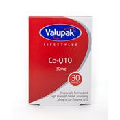Valupak Co-Q-10 30Mg Tablets 30's image