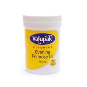 Valupak Evening Primrose Oil 500Mg Capsules 30's image