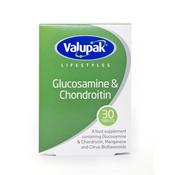 Valupak Glucosamine &amp; Chondroitin 400/500Mg Tablets 30's image