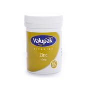 Valupak Zinc Gluconate 10Mg Tablets 60's image