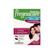 Vitabiotics Pregnacare Conception His &amp; Hers Tablets 60's image