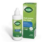 Vizulize Multi Action Eye Wash Solution + Eye Bath Travel Pack image