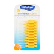 Wisdom Interdental Brush Value Yellow 0.70mm 10's