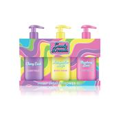 Xpel Candy Dreams Sweet Dreams Shower Gift Set300ml Cherry Crush Body Wash, 300ml Marshmallow Magic Body Wash, 300ml Strawberry Laces Body Wash image