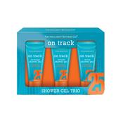 Xpel On Track Shower Gel Trio Gift Set100ml Refresh Bergamot &amp; Mint Shower Gel, 100ml Recharge Sage &amp; Sandalwood Shower Gel , 100ml Revive Ginger &amp; Lemon Shower Gel image