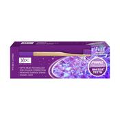 Xpel Purple Toothpaste &amp; Bamboo Toothbrush 100ml
