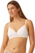 Naturana Non-Wire White Padded Bra 5672 - Cherche La Femme image