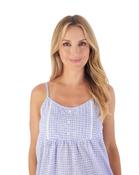 Slenderella Gingham Print Nightdress ND03210 - Cherche La Femme