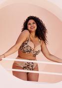 Elomi Lucie Plunge Bra Wildcat EL4490 - Cherche La Femme image