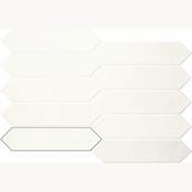 Picket Contemporary White 6x26cm image