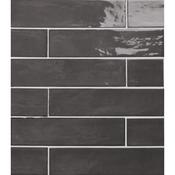 Fayenza Black 6x24.6 cm image