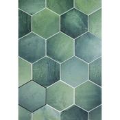 Hexa Sintra Emerald Green 13.9x16 cm image