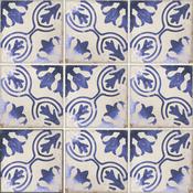 Village Iruela Blue 15x15 cm image
