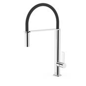 Tres Single-Handle Kitchen Mixer Tap with Flexible Spout Chrome image