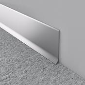 Emac - Skirting L Matt Silver Aluminium