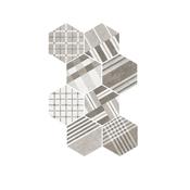 Hexatile Cement Geo Grey 17.5x20 cm
