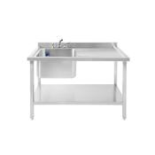 Atlas Single Bowl Sink Right Hand Drain 1200 SBRD1200 image