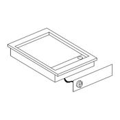 Giorik LGE4801DX "Drop In" Smooth Plate Electric Griddle